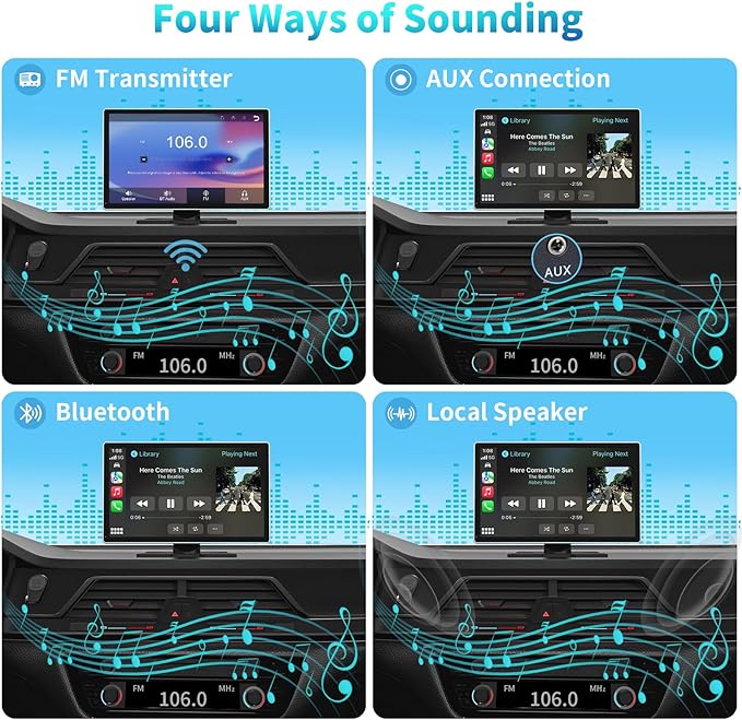 Premium 9" Wireless CarPlay Screen & Dash Cam