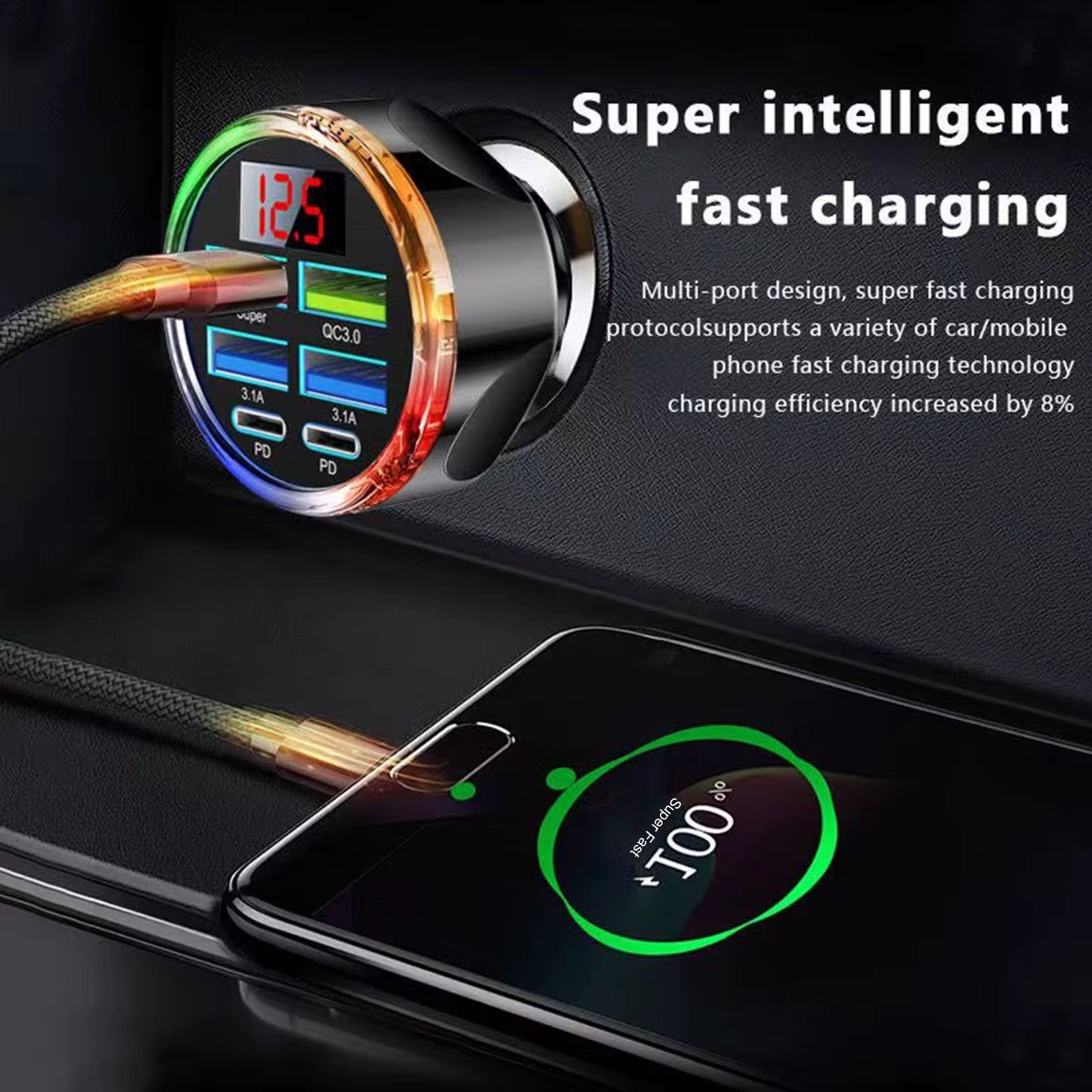 Usb car charger adapter | Fast charging Adapter
