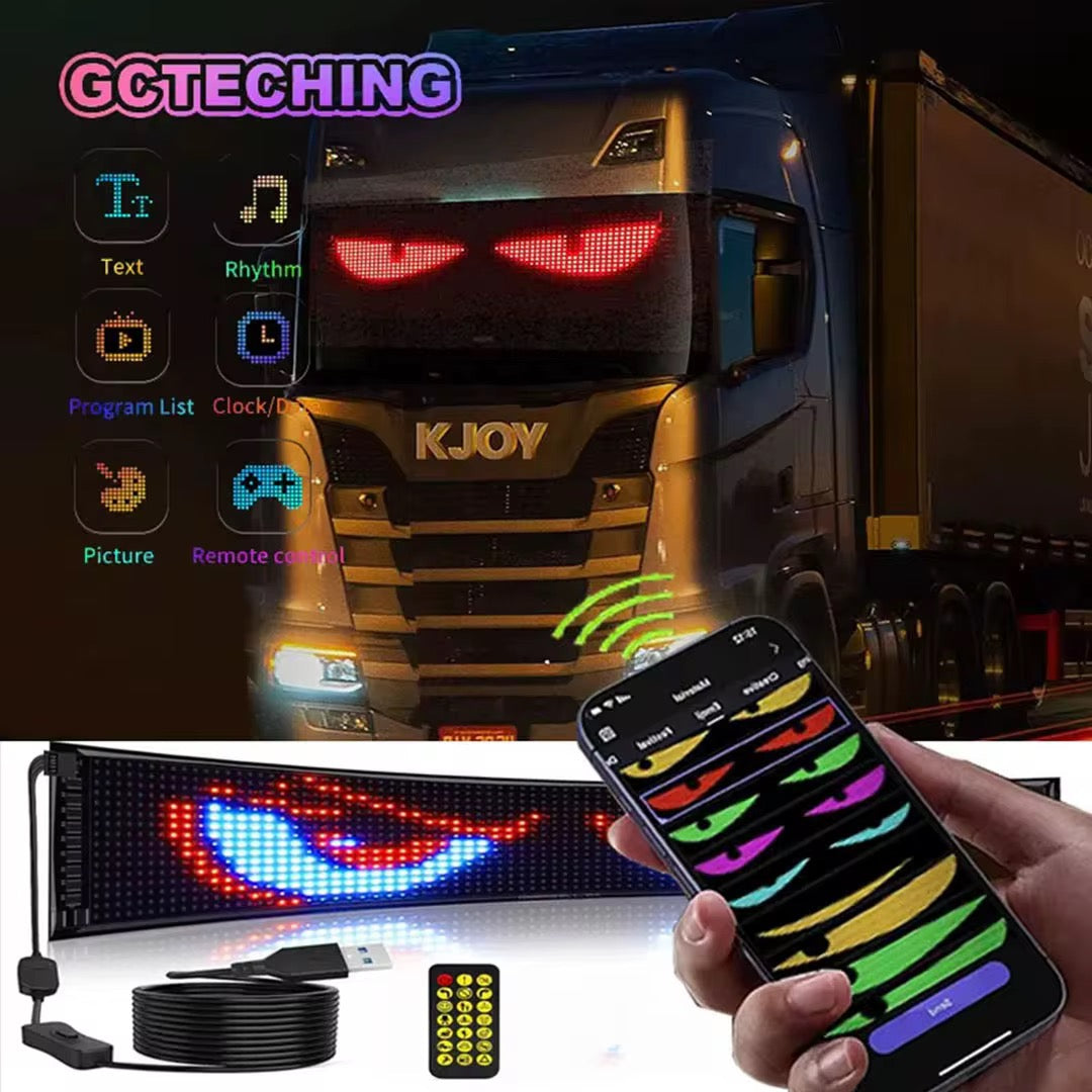 BUY ONE GET ONE FREE !  LED MATRIX PIXEL PANEL | FLEXIBLE CAR STICKER IP65