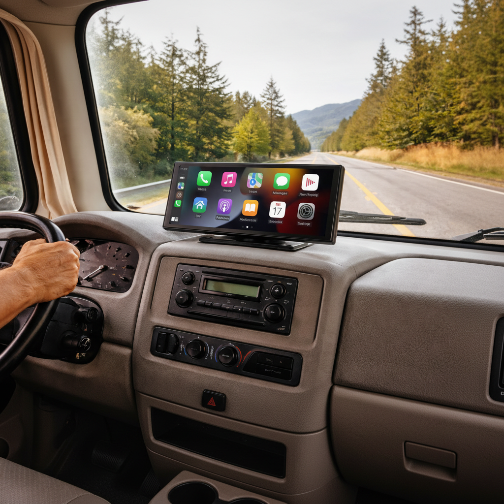 10.36" RV Backup Camera System & CarPlay Screen