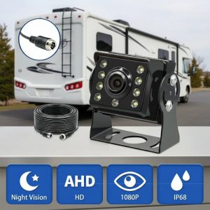 Set of 12 — 10.36" RV Backup Camera System & CarPlay Screen